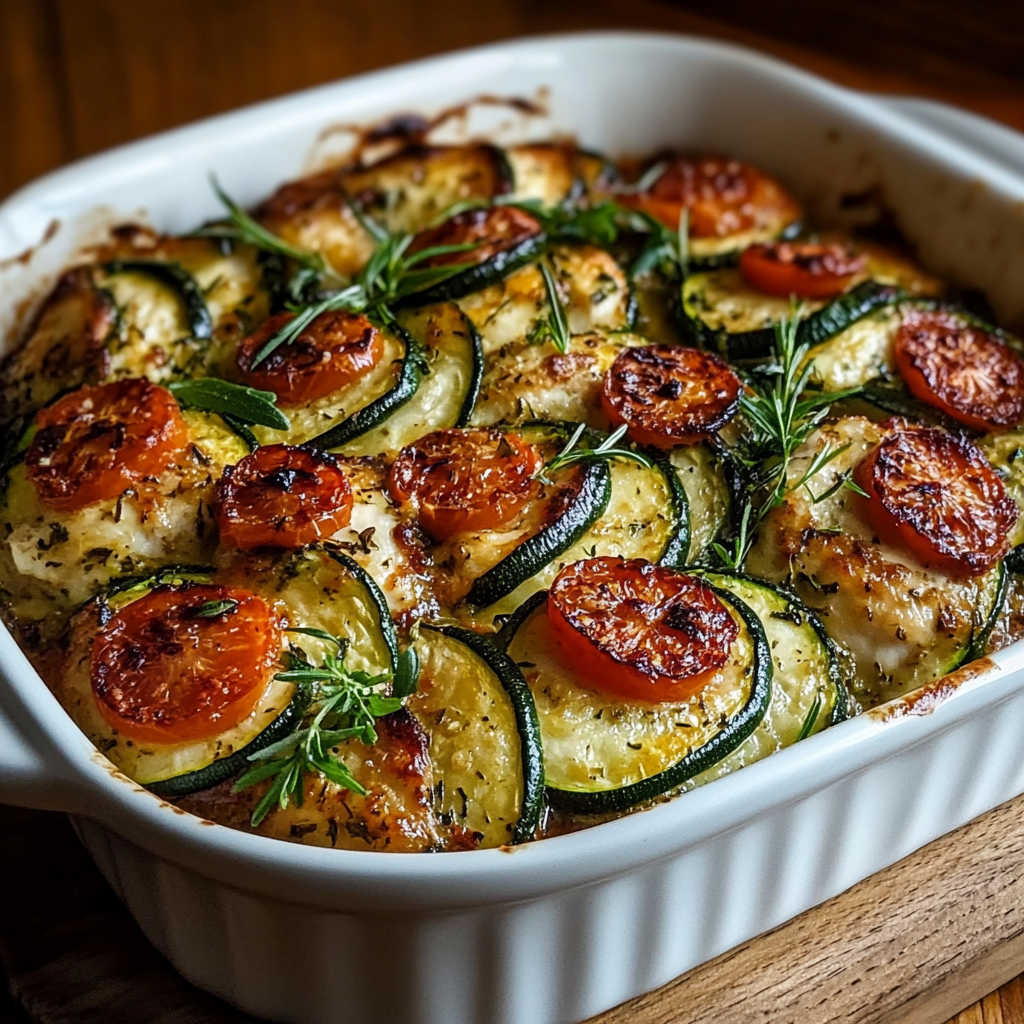 Chicken Zucchini Bake: A Creamy, Flavorful Comfort Dish