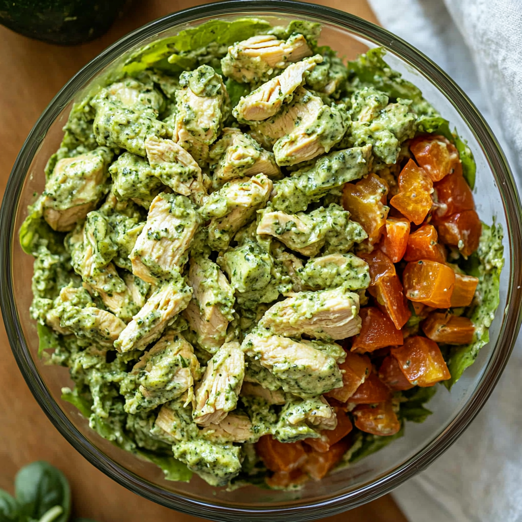 Healthy High-Protein Green Goddess Chicken Salad – A Crispy Culinary Masterstroke